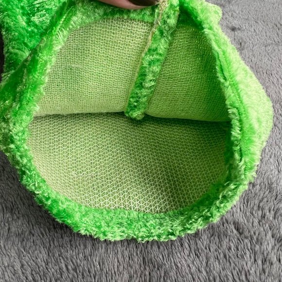 Vintage Dollar Tree Frog Hand Puppet Green Plush Stuffed Story Time - Picture 5 of 6